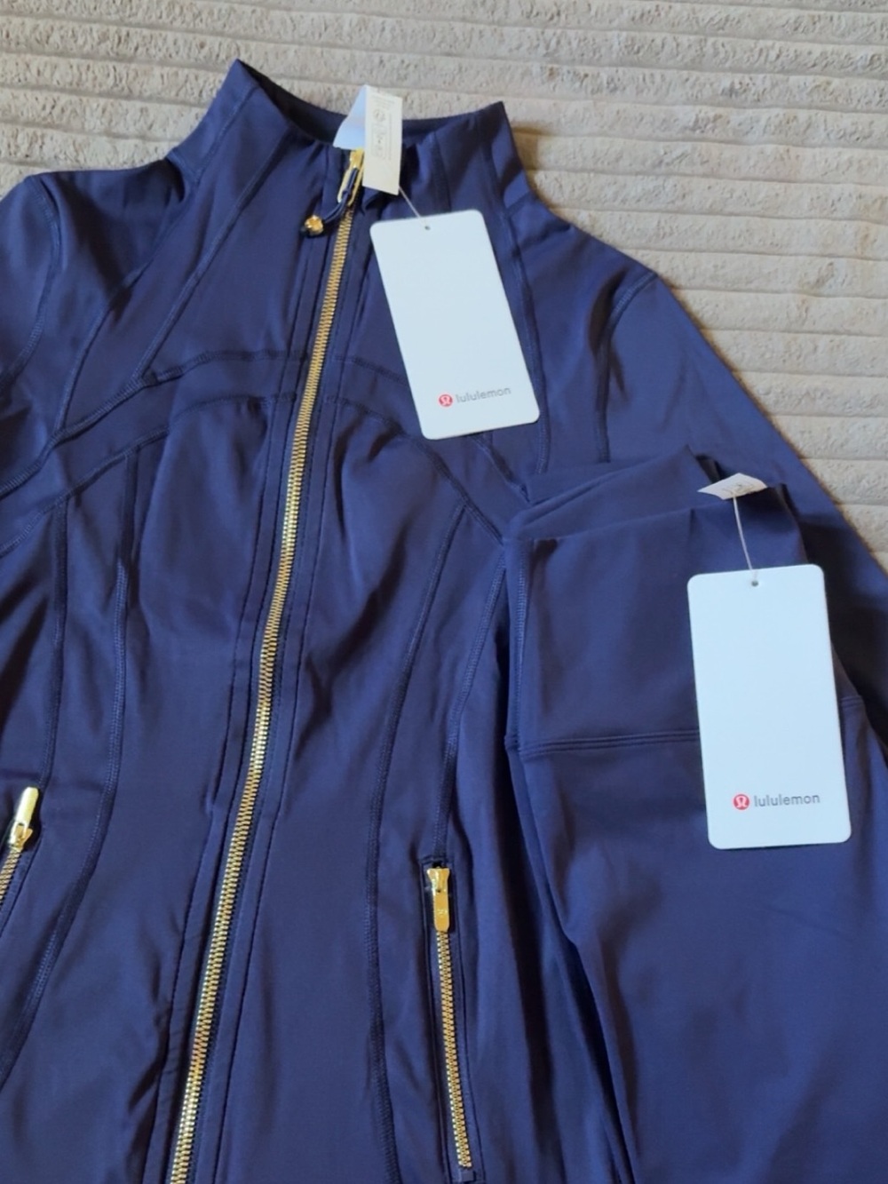 lululemon Women’s Navy blue jacket and leggings set